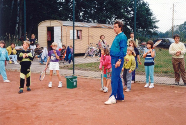 Tennisspielbetrieb 1988